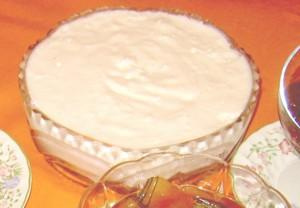 Mousse de coco da Neide