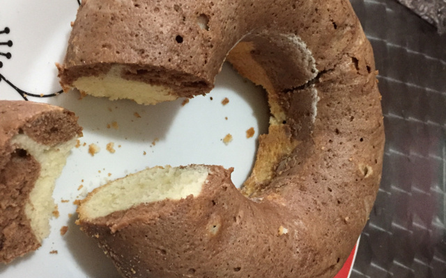 Massa básica para bolo (sem leite)