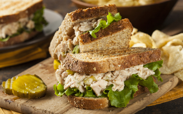Lanche com pão integral
