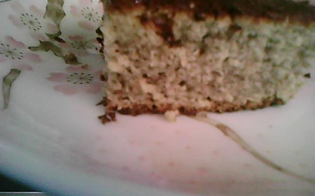 Bolo de banana com linhaça e germe de trigo