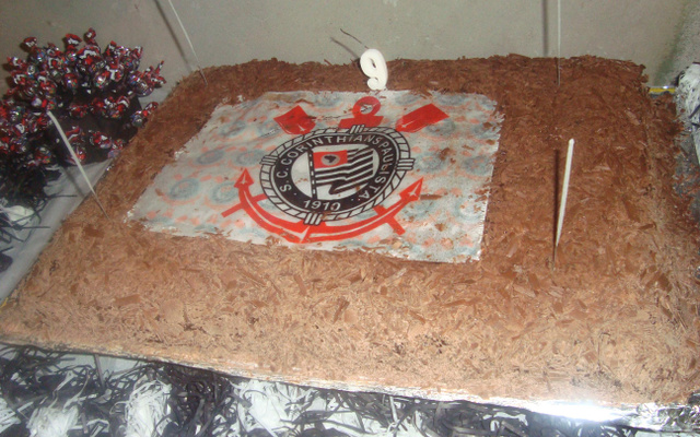 Bolo de festa de chocolate da Patthy