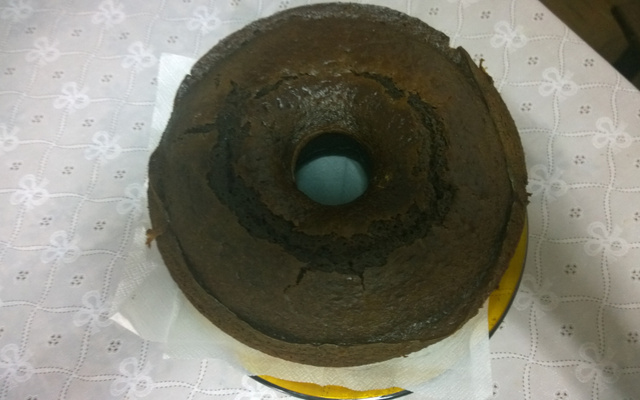 Bolo de chocolate de liquidificador