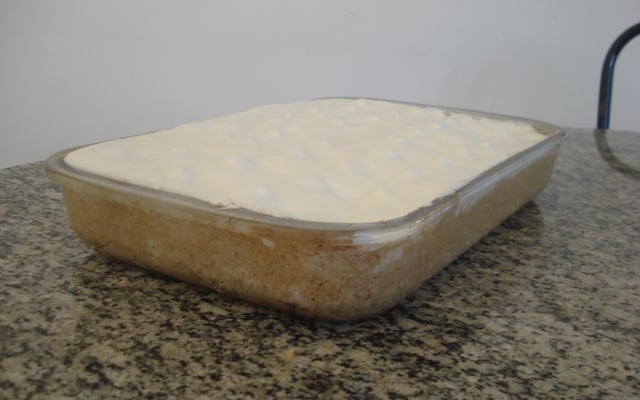 Pavê com bolacha de Maizena