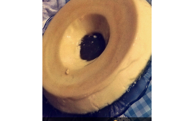 Pudim gelado