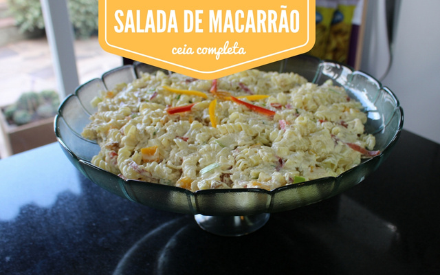 Salada de macarrão Viviana