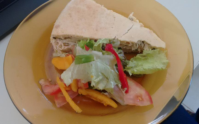 Torta cremosa de frango