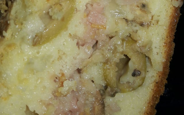 Torta salgada com iogurte natural
