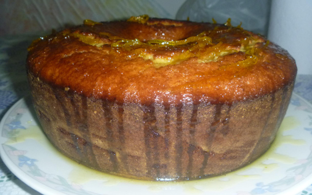 Bolo de laranja do Marcos