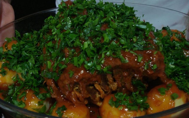 Lagarto Recheado Assado