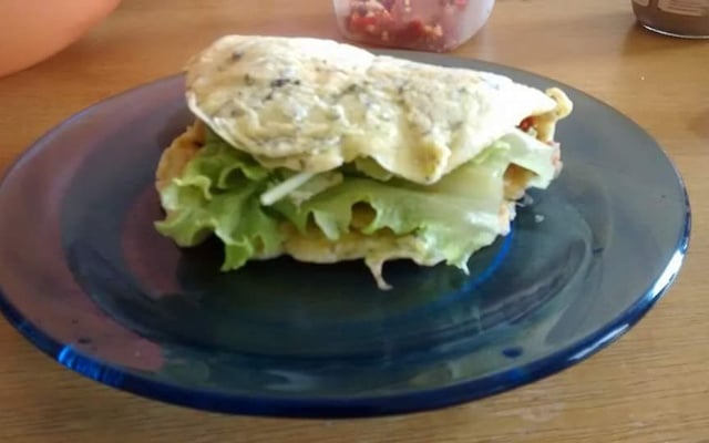 Crepe de tapioca (crepioca)