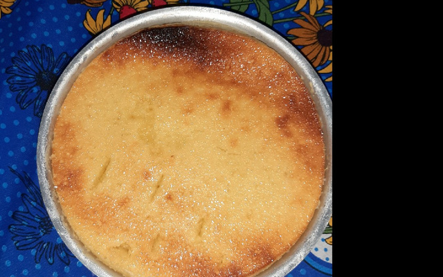 Bolo de mandioca baiano