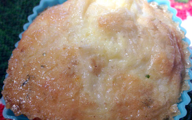 Torta de aveia protéica fit