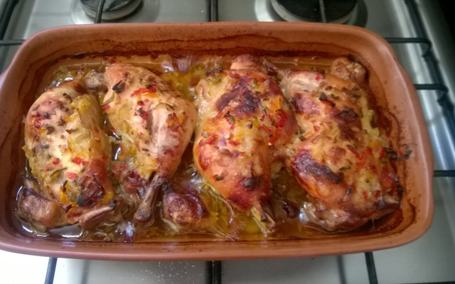 Frango ao forno