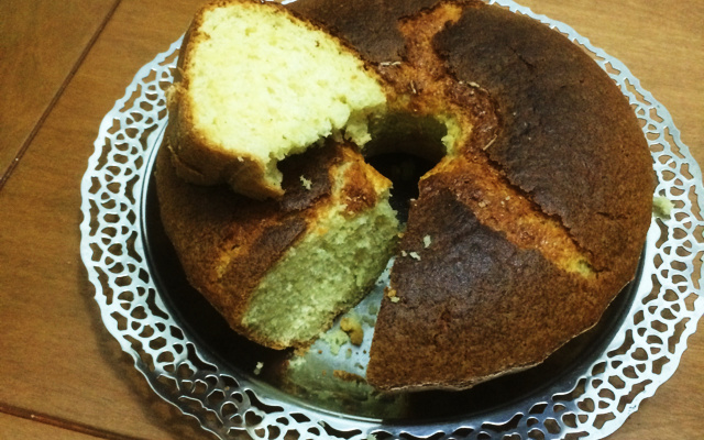 Bolo Branco Prático