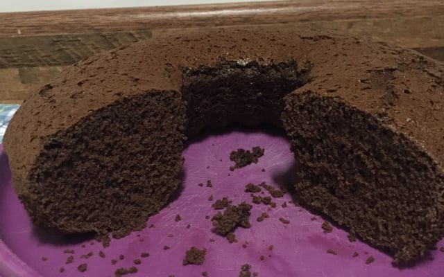 Bolo de chocolate fofinho