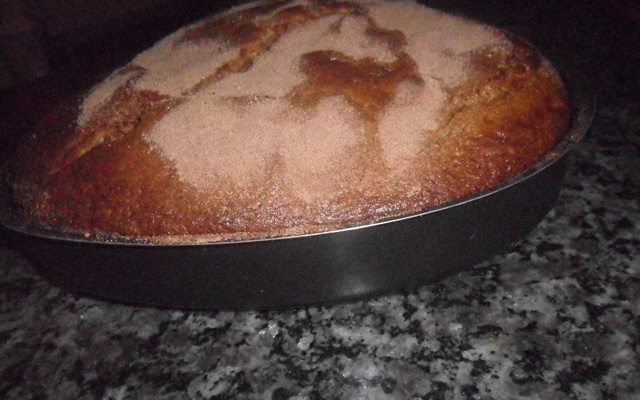 Bolo de banana super fácil e delicioso