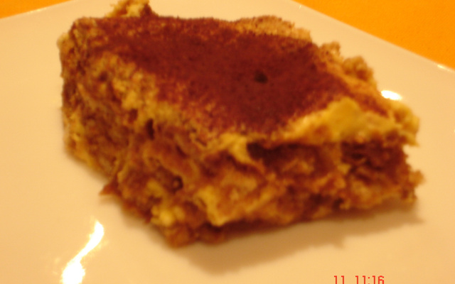 Tiramissu sem licor delicioso