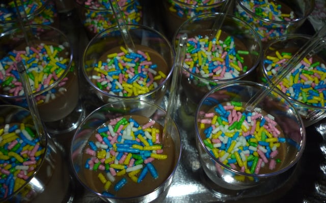 brigadeiro de copo refinado