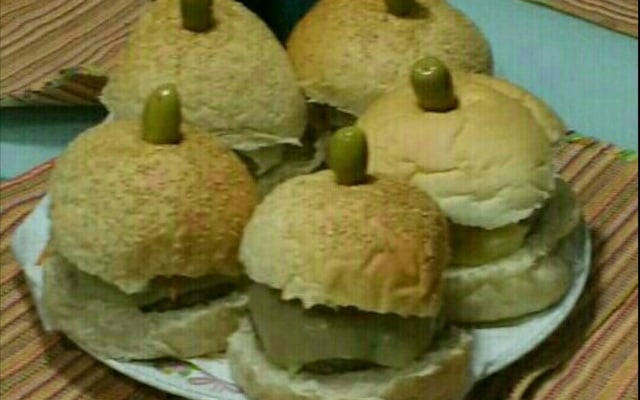 Hambúrguer light saudável