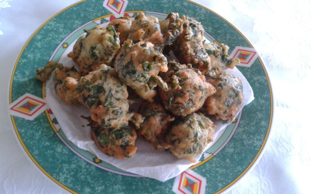 Bolinho de espinafre