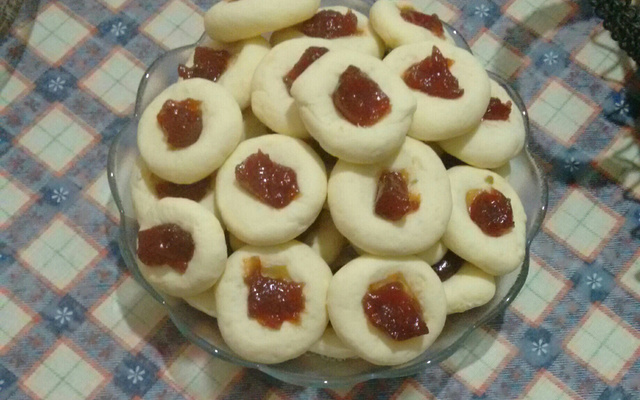 Biscoito com goiabada