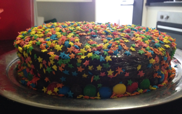 Bolo prestigio para aniversário