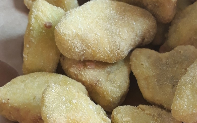 Berinjela frita bem sequinha