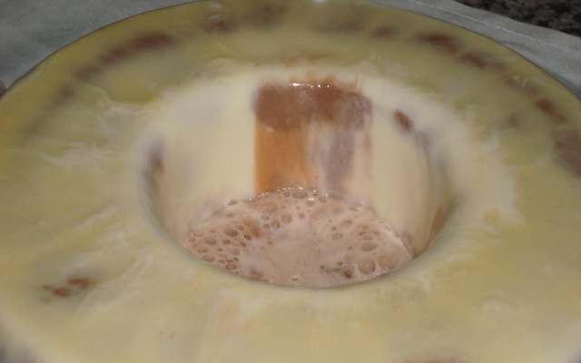 Sorvete ou pudim de sorvete