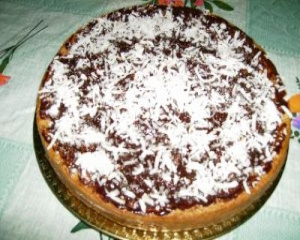 Bolo light de maçã e banana