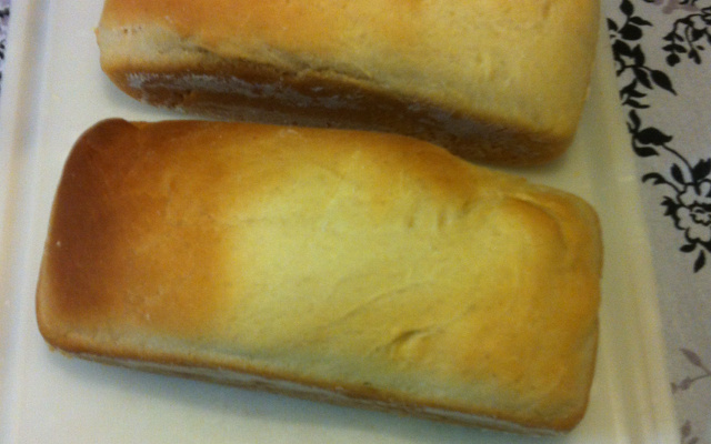 Pão caseiro simples (pão sovado)