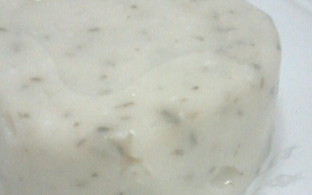 Queijo vegano de mandioca