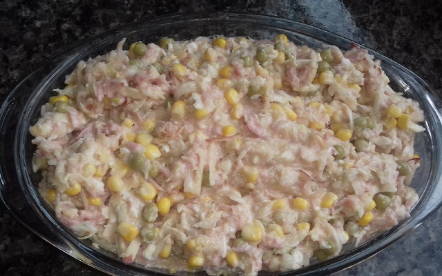 Salada simples de domingo