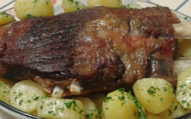 Costela no sal grosso