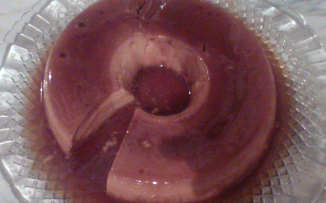 Pudim de doce de leite