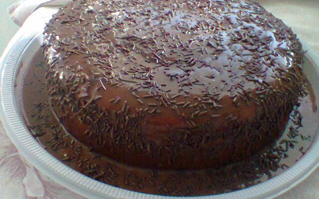 Bolo bomba de chocolate