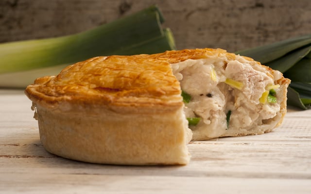 Torta cremosa de frango