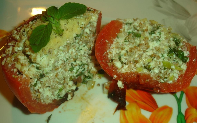 Tomate Recheado Libanês