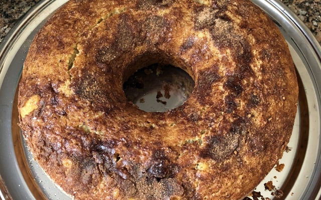 Bolo de banana fofinho