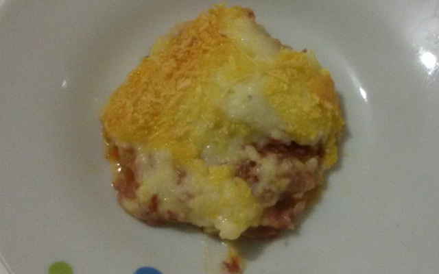 Escondidinho de batata com carne seca
