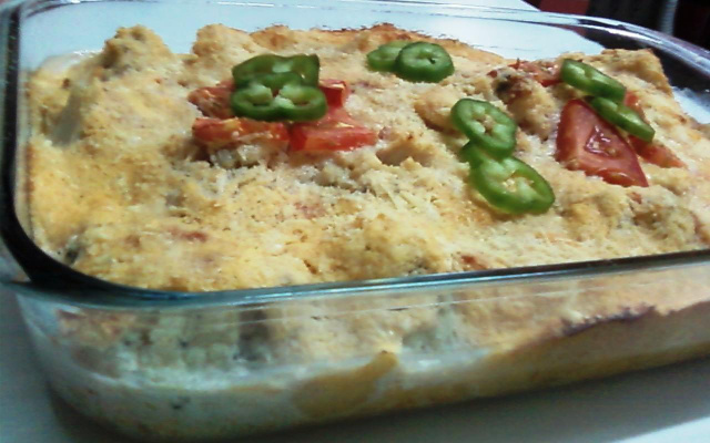 Couve-flor Gratinada Saborosa