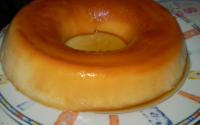 Pudim de pão especial (fica igual pudim de leite)