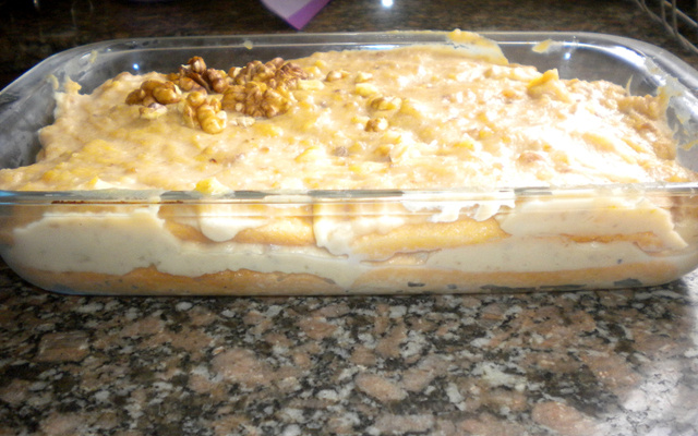 Pavê de nozes rapidinho