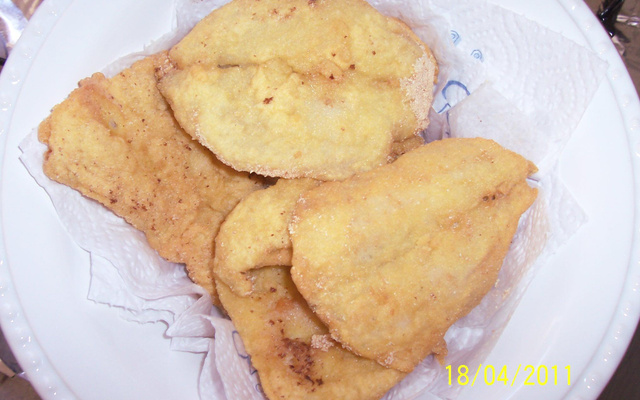 Filés de peixe fritos by Paula  (crocantes)