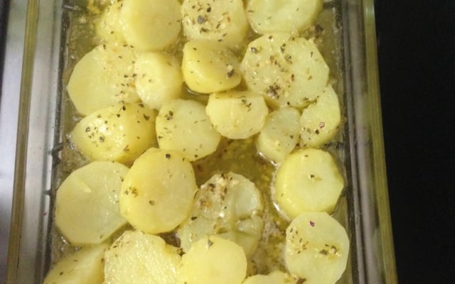 Batata no forno