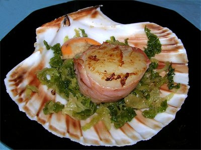 Coquilè du Saint Jaques (Vieiras)