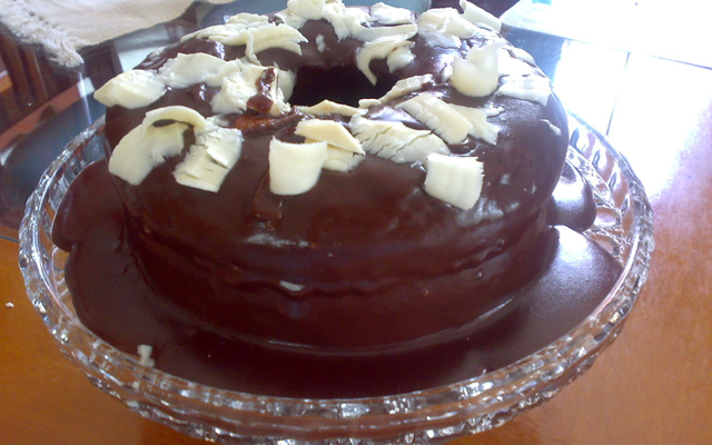 Cobertura fácil de chocolate (sem leite condensado)