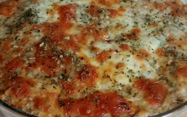 Torta -Pizza rápida de sardinha