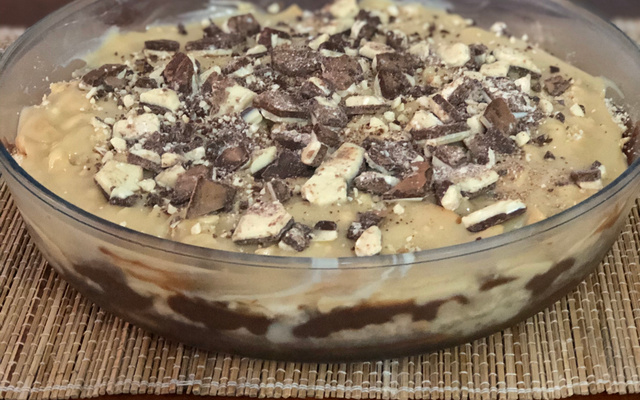 Pavê casadinho simples