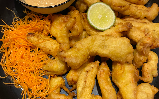 Empanado de tilápia com cerveja