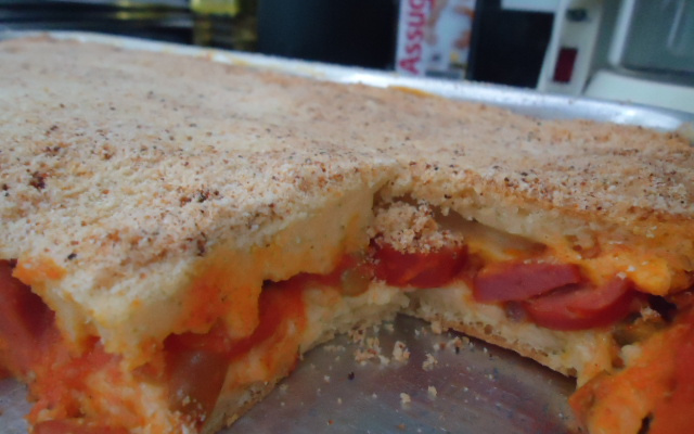 Cachorro quente de forno da Naty